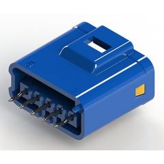 EDAC 紧凑型电源连接器 公 插头 560-005-420-301, 5P, 印刷电路板安装安装, 3A 250 V, -40 -  105 °C