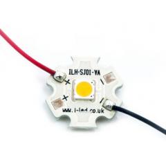 ILS Stanley N6J PowerStar 系列 暖白色 圆形 LED 阵列 ILH-SK01-WM95-SC211-WIR200., 3000K色温, 90 lm