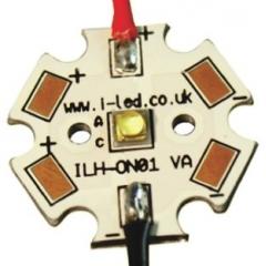 ILS OSLON1 PowerStar 系列 白色 圆形 LED 阵列 ILH-ON01-NUWH-SC201-WIR200, 4000K色温, 97 lm