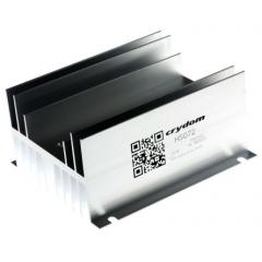 Crydom 面板安装 固态继电器散热片 HS072, 适用于1 个或 2 个单或双固态继电器
