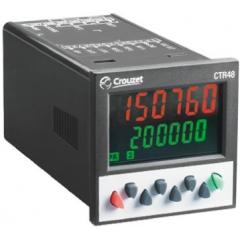 Crouzet 6位 LCD 数字计数器 87621215, -999999 - 999999显示范围, 电压输入, 40kHz最大计数频率