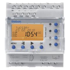 Theben / Timeguard 4通道 DIN 导轨开关 TR 644 top2 RC, 小时测量单位, 110 - 240 V 交流电源