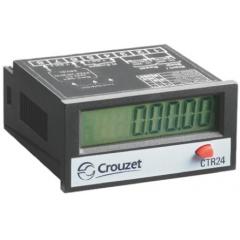 Crouzet 8位 LCD 数字计数器 87622161, 0 - 99999.99 h, 0 - 9999999.9 s显示范围, 晶体管输入