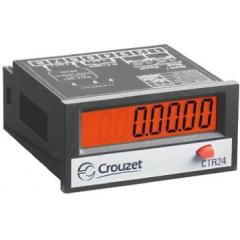 Crouzet 8位 LCD 数字计数器 87622182, 0 - 99999.99 h, 0 - 9999999.9 s显示范围, 晶体管输入
