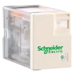 Schneider Electric RXM4LB2BD 4极 微型继电器, 四刀双掷触点, 24 V 直流线圈