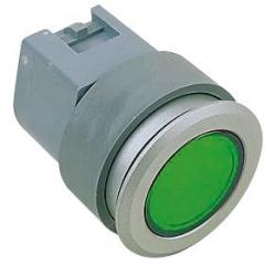 EAO 04 系列 31mm IP65 绿色 导向灯灯头 704.002.518, 面板安装