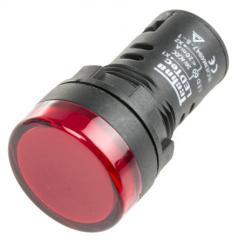 TECHNA 红色 LED 指示灯 LEDtecRed024Vac/dc, 22mm切面直径, IP65