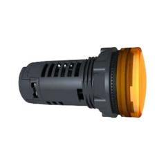 Schneider Electric XB5 系列 橙色 LED 整套导向灯 XB5EVB5, 22mm切面直径, IP66
