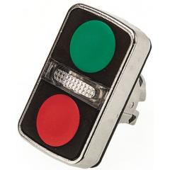 Schneider Electric XB4 系列 22mm 金属 绿色，红色按钮 圆形 IP66，IP67，IP69，IP69K