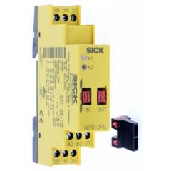 Sick UE12 系列 单或双通道 安全继电器 UE12-2FG2DO, 24 V 直流电源, 3 安全触点