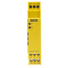 Sick UE10 系列 单或双通道 安全继电器 UE10-2FG2DO, 24 V 直流电源, 3 安全触点