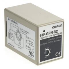 Omron DIN导轨安装 液位控制器 61F-GPN-BT 24VDC, 5V ac探头, 24 V 直流 电源, 84 x 38 x 49.4mm