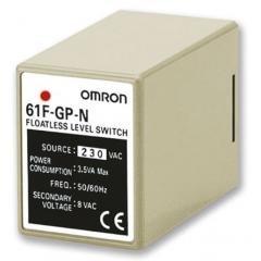 Omron 1输入 DIN导轨安装 导电液位控制器 61FGPN224ACCE, 8V ac探头, 24 V 交流 电源, 49.4 x 38 x 80mm