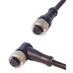 Cynergy3 LC10FBR-PVC M12 电缆套件, 使用于 液位传感器