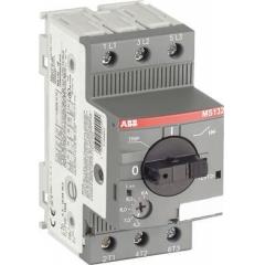 ABB MS132 系列 0.03 kW 3P 手动 电动机保护断路器 MS132-0.16, 690 V 交流, 1/3相, IP20