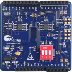 Cypress Semiconductor 铁电 RAM (FeRAM) Arduino 扩展板 CY15FRAMKIT-001