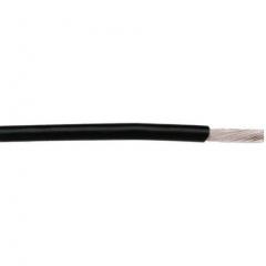 Alpha Wire 2843/19 BK005 30.5m 黑色 高温线, 0.15 mm² 横截面积, 26 AWG, 19/38, 聚四氟乙烯绝缘, 250 V