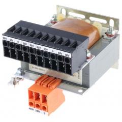 Block 63VA DIN 导轨变压器 MIT/I/63, 2输出, 初级:230V ac, 400V ac