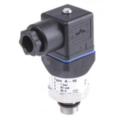 WIKA 0 - 1bar 液压压力传感器 12719049, G 1/4输入连接, 4 引脚 L-插头输出连接