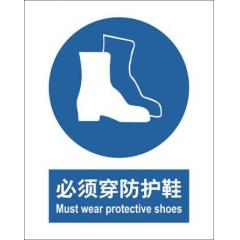 Must Wear Protective Shoes