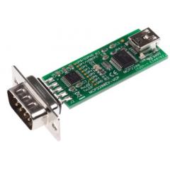 Microchip MCP2200EV-VCP MCP2200 USB 至 RS232接口 演示板