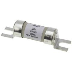 ABB 20A电流 A1尺寸 gG 带螺栓连接片熔断器 OFFNA1GG20, BS 88标准, 13.5mm直径, 56mm总长, 415V