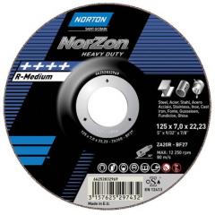 Norton Grinding Disc 系列 Norzon 氧化铝 打磨盘 66252831413, 最高速13300rpm, 115mm直径
