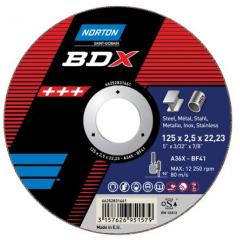 Norton Cutting Disc 系列 BDX 碳化硅 切割盘 66252831513, 最高速12200rpm, 125mm直径