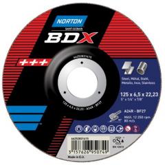 Norton Grinding Disc 系列 BDX 氧化铝 打磨盘 66252831400, 最高速15000rpm, 100mm直径