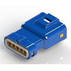 EDAC 线对线连接器 公 插头 560-005-000-311, 5P, 电缆安装安装, 3A 250 V, -40 -  105 °C