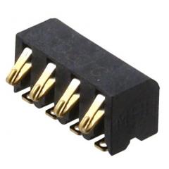 Molex 4 路 直角 母 电池连接器 476150001, 1A, 200 V 有效值, SMT焊接