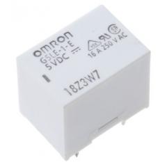 Omron 单刀双掷 PCB 高频射频继电器 G5LE-1-E DC5, 5V dc