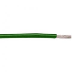 Alpha Wire 2841/7 GR005 30.5m 绿色 高温线, 0.06 mm² 横截面积, 30 AWG, 14062, 聚四氟乙烯绝缘, 250 V