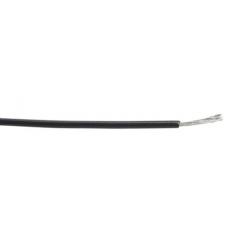 Alpha Wire 3050 BK005 30m 黑色 恶劣环境导线, 0.23 mm² 横截面积, 24 AWG AWG, 7/0.20 mm, PVC绝缘, 300 V