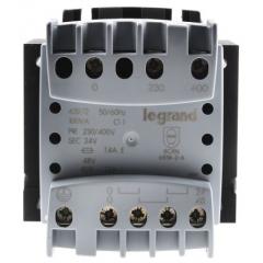 Legrand 100VA 控制面板变压器 0 428 72, 2输出, 初级:230V ac, 400V ac 次级:24V ac, DIN 导轨