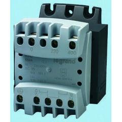 Legrand 40VA 控制面板变压器 0 428 70, 2输出, 初级:230V ac, 400V ac 次级:24V ac, DIN 导轨