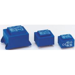 Block 通孔 PCB 变压器 VC 10/1/6, 230V ac初级电压, 6V ac次级电压, 10VA, 50 - 60 Hz工作范围