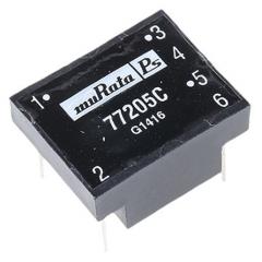 Murata Power Solutions TRIAC 点火应用 SMPS 变压器 77205C, 1:1:1匝数比