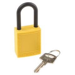 Brady 813596 钥匙键 尼龙 挂锁, 6.5mm 锁钩