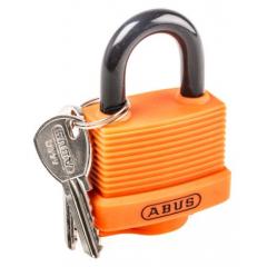 Abus 70AL/45 ORANGE KA 相同配匙 橙色 铝，钢 安全挂锁, 8mm 锁钩