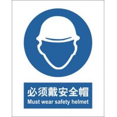 Must Wear Safety Helmet