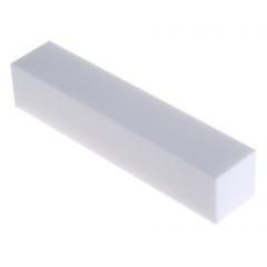 白色 可机械加工陶瓷 方形条, 100mm长 x 20mm宽 x 20mm高