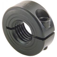 Ruland 一件 夹紧螺丝 黑色氧化 钢 轴环 MTCL-6-1-F, 6mm轴直径, 16mm外径, 9mm宽度