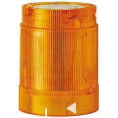 Werma KombiSIGN 50 848 系列 黄色 LED 信号灯 84830055, 50mm 直径底座, 24 V 交流/直流