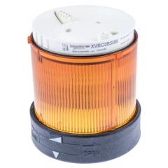 Schneider Electric Harmony XVB 系列 橙色 LED 信号灯 XVBC2B5, 70mm 直径底座, 24 V 交流/直流