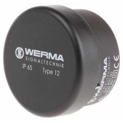 Werma KombiSIGN 71 640 系列 连接单元 64080000, 70mm 直径底座, 24 V 直流，230 V 交流