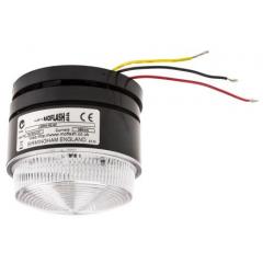 Moflash LED 80 系列 红色灯罩 LED, 稳定灯光 信号灯塔 LED80-02-02, 10 - 100 V 直流, 表面安装
