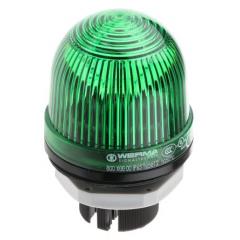 Werma 800 系列 绿色灯罩 白炽, 稳定灯光 信号灯塔 80020000, 12 - 240 V 交流/直流, 面板安装