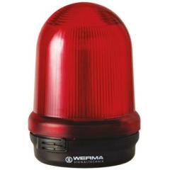 Werma 828 系列 红色灯罩 氙 闪亮 信号灯塔 82810055, 24 V 直流, 表面安装
