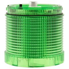 Moflash LED-TLM 系列 绿色 LED 信号灯 LED-TLM-04-04, 70mm 直径底座, 230 V 交流